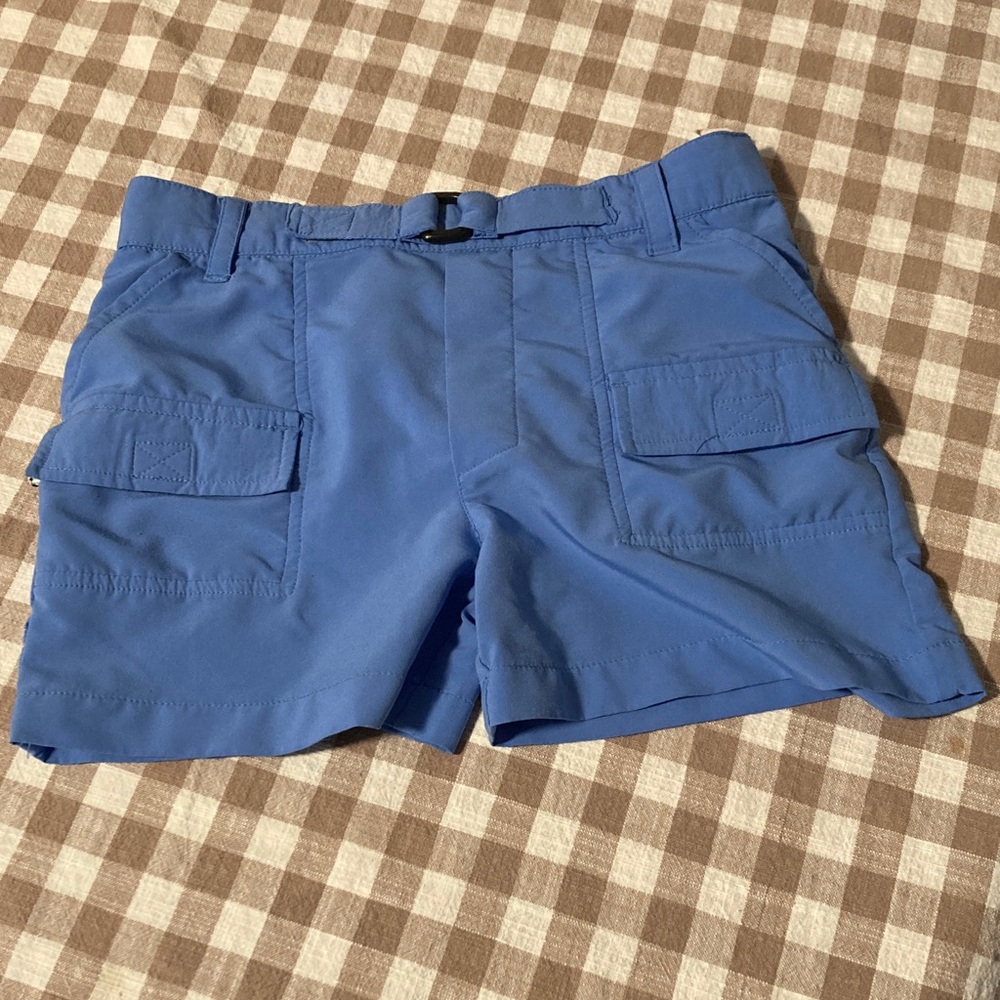 Kids Blue Cargo Shorts